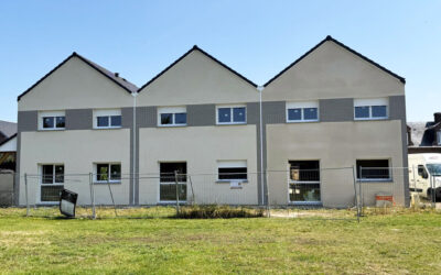 Enduits de façades de pavillons à Évreux (27)