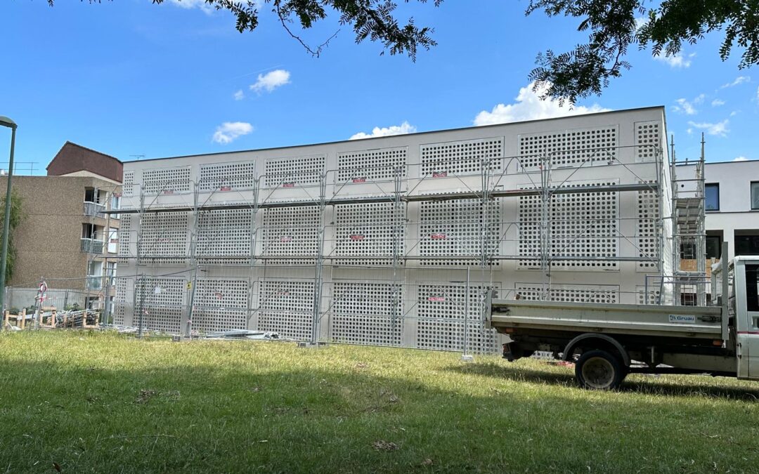Chantier du centre culturel de Vernon